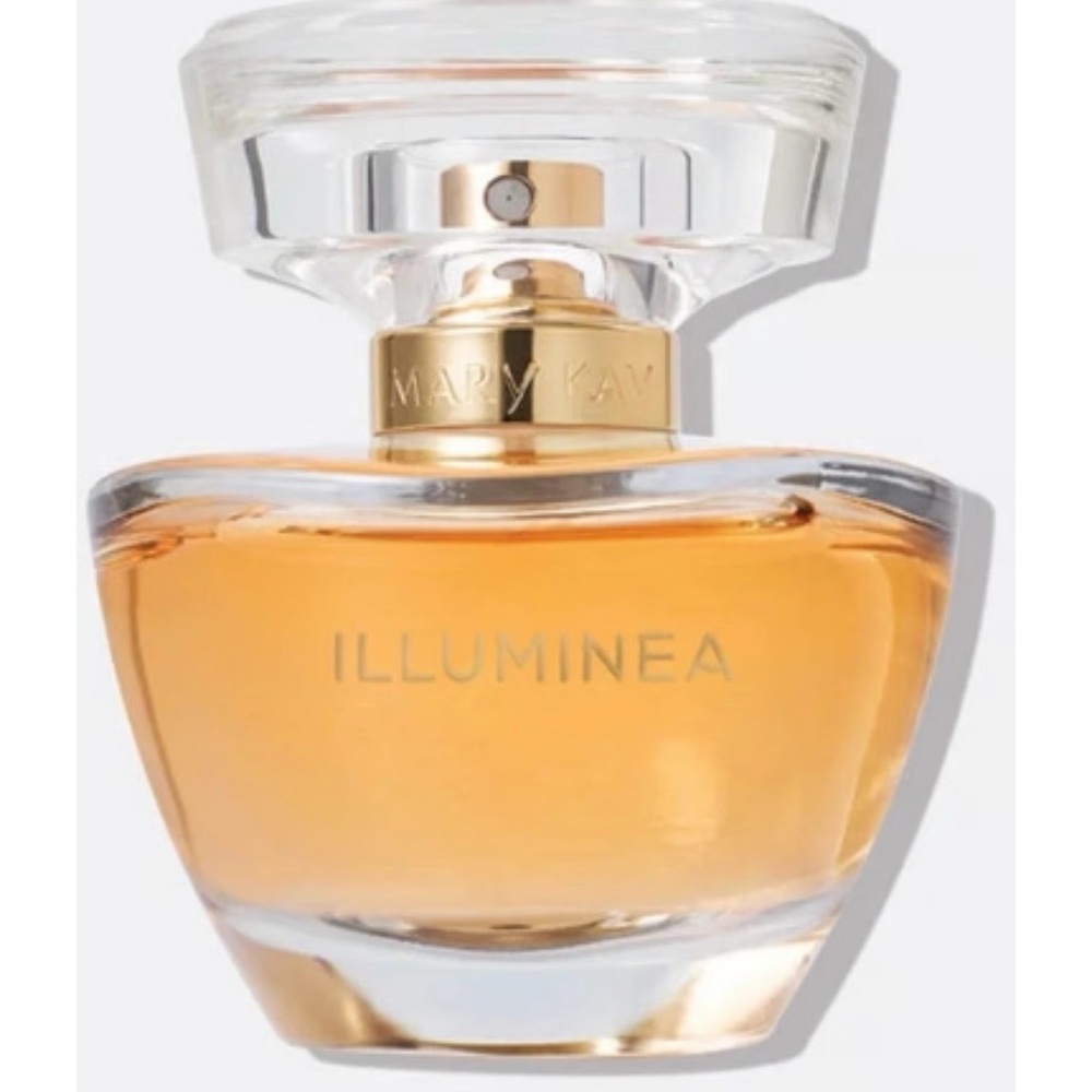 Mary Kay Illuminea Fragrance - Gold and Clear Design